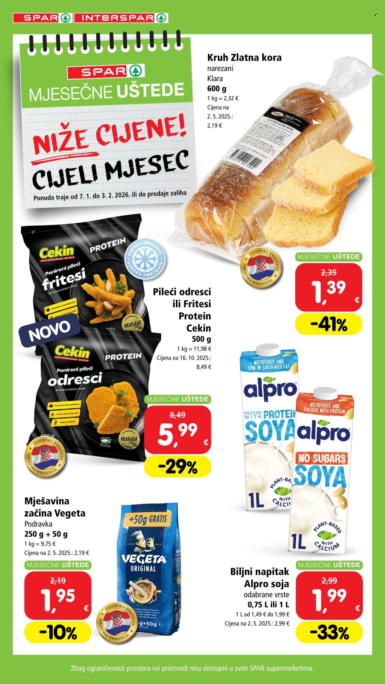 SPAR katalog - Mjesečne uštede