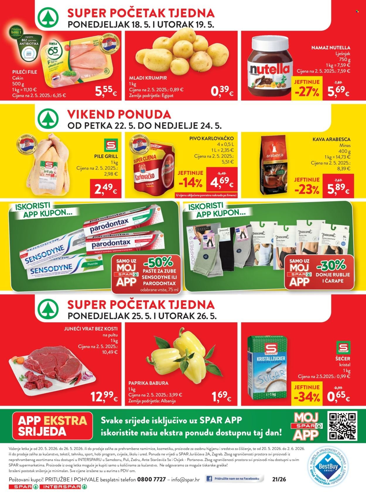 INTERSPAR katalog - Od srijede 20.05.2026.