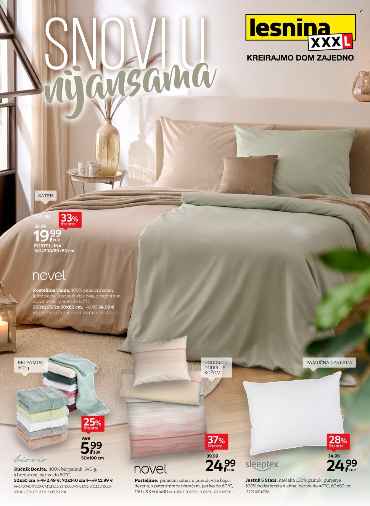 LESNINA katalog - Snovi u nijansama