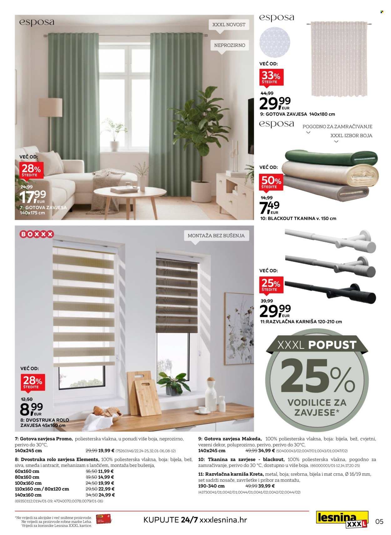LESNINA katalog - Snovi u nijansama