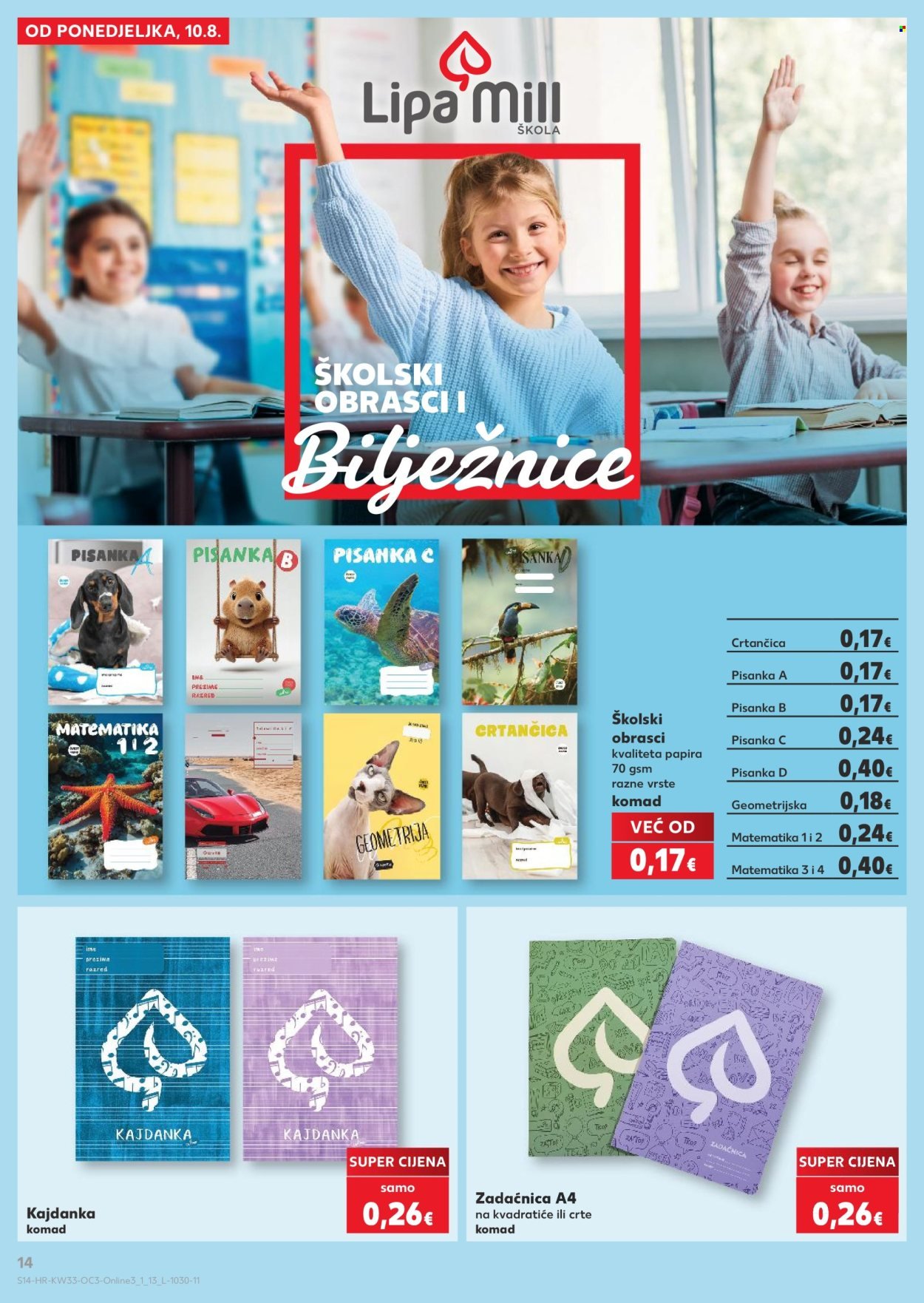 KAUFLAND katalog - Od ponedeljka 10.08.2026.