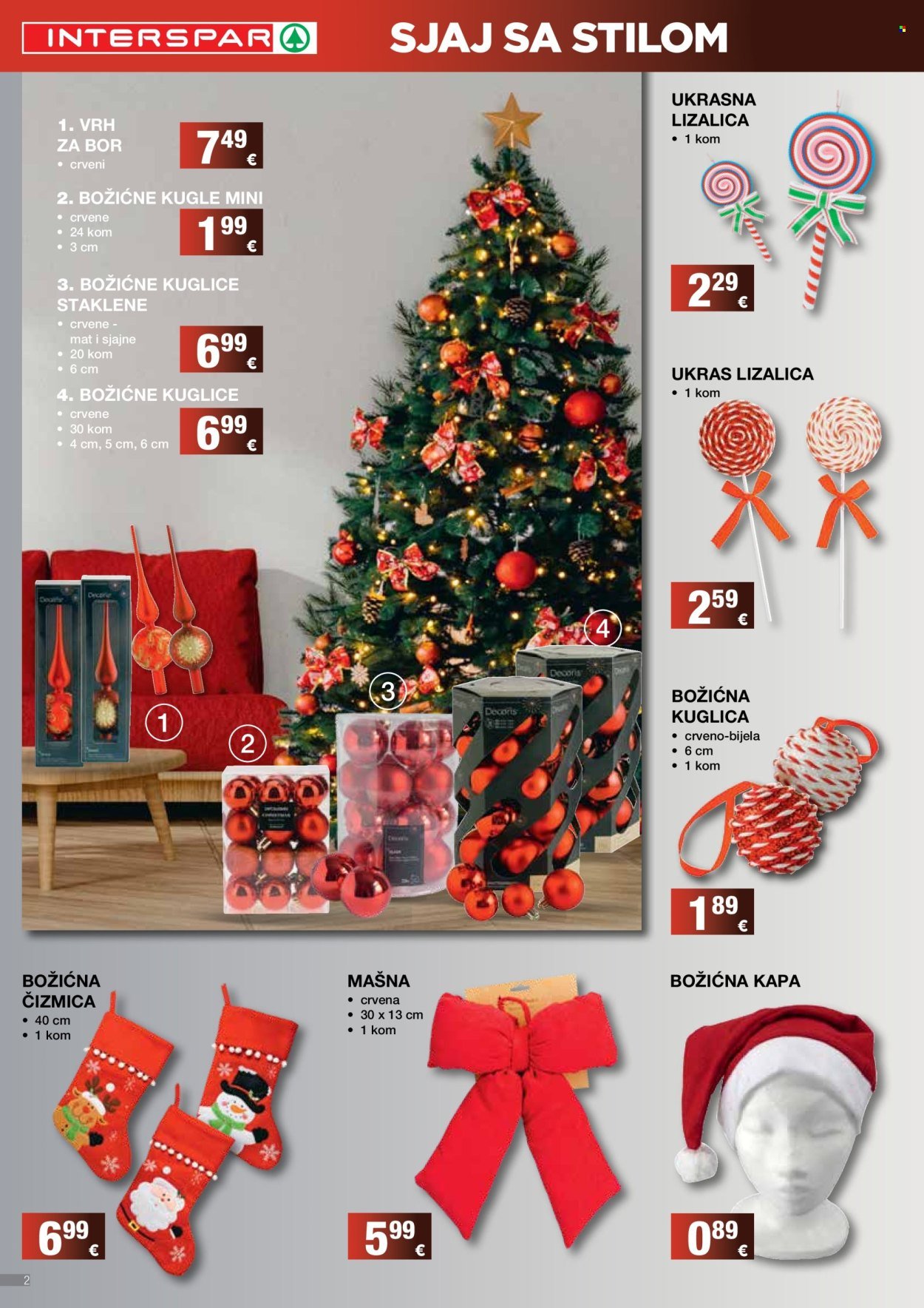 INTERSPAR katalog - KATALOG BOŽIĆ U VAŠEM DOMU