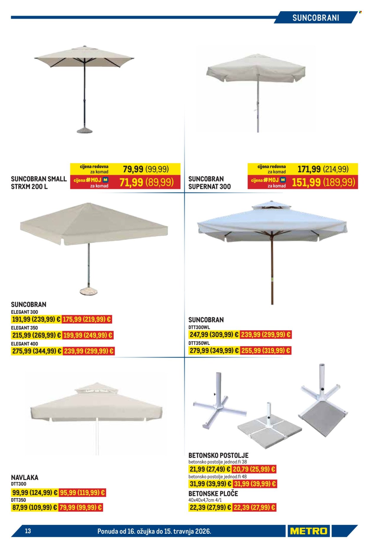 METRO katalog - Sve za terasu