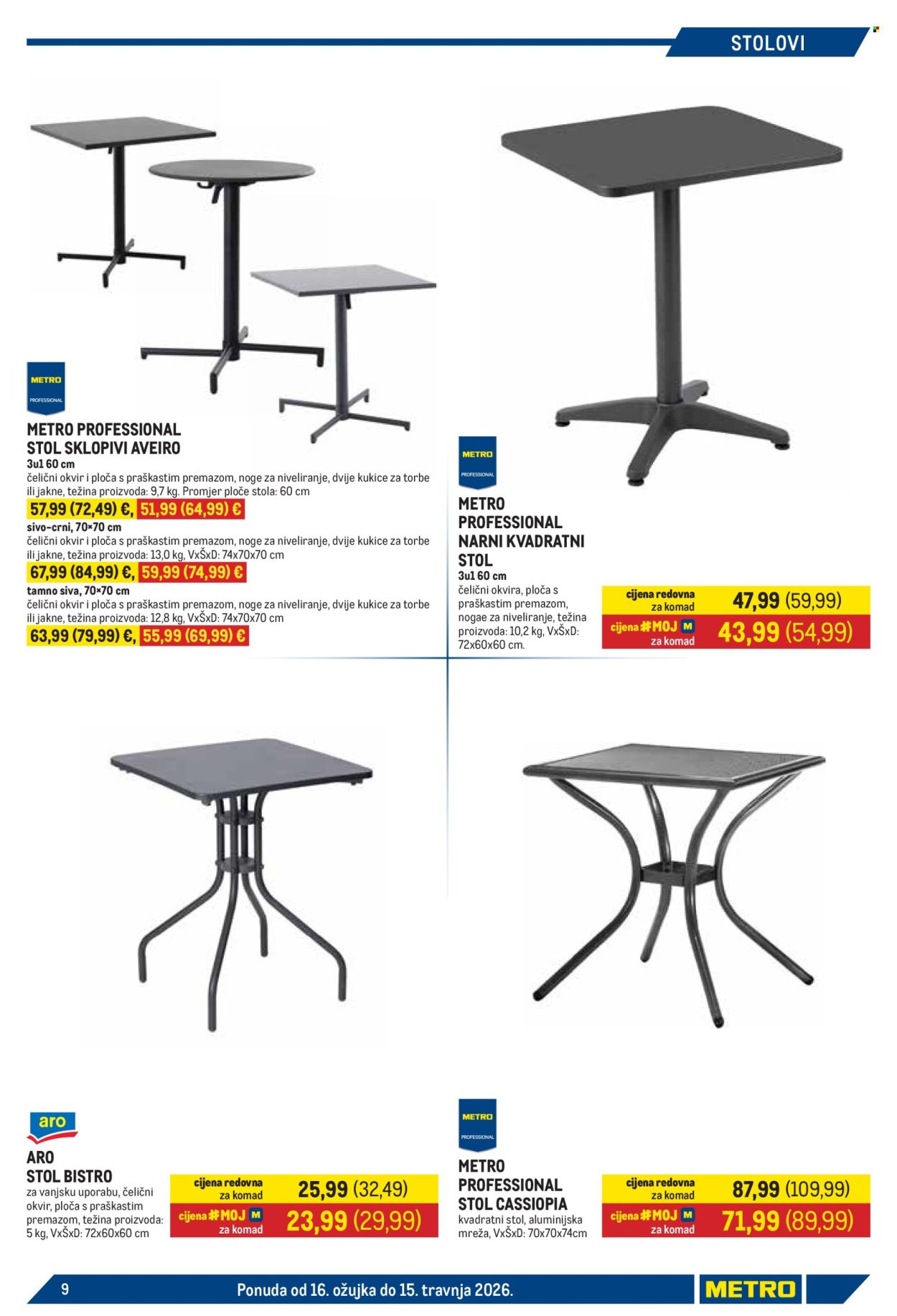 METRO katalog - Sve za terasu