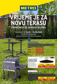 METRO katalog - Sve za terasu