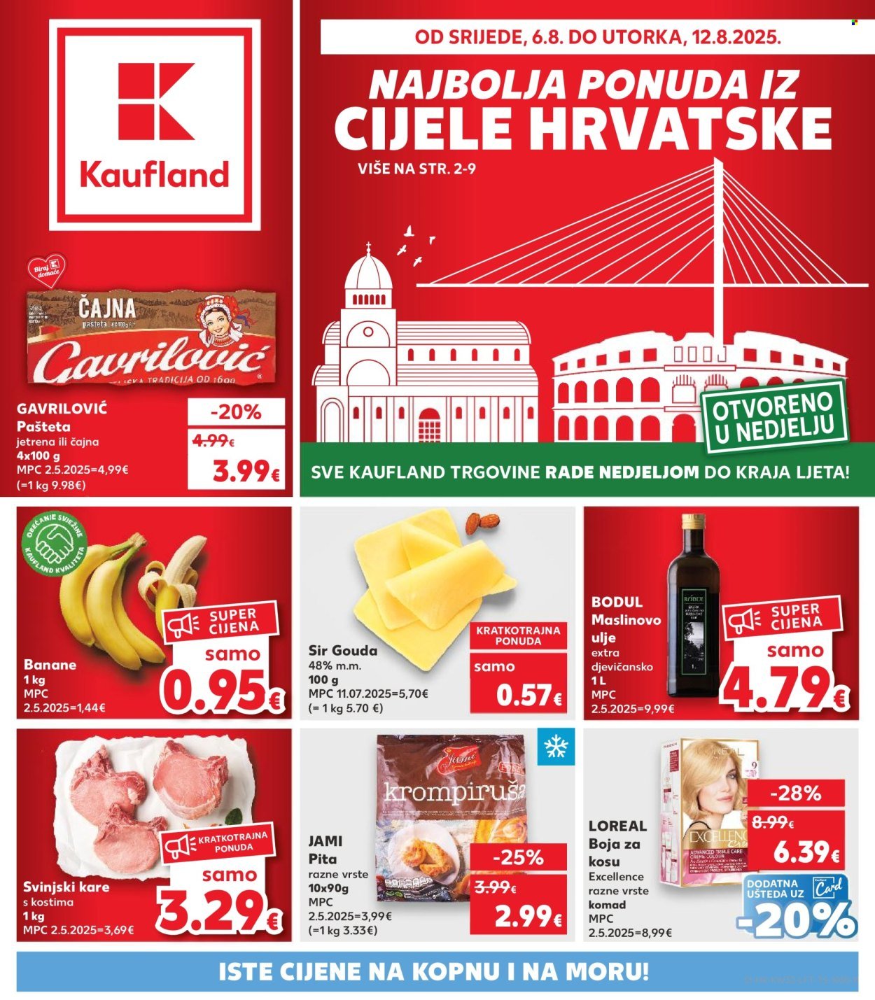 KAUFLAND katalog - Od srijede 06.08.2025.