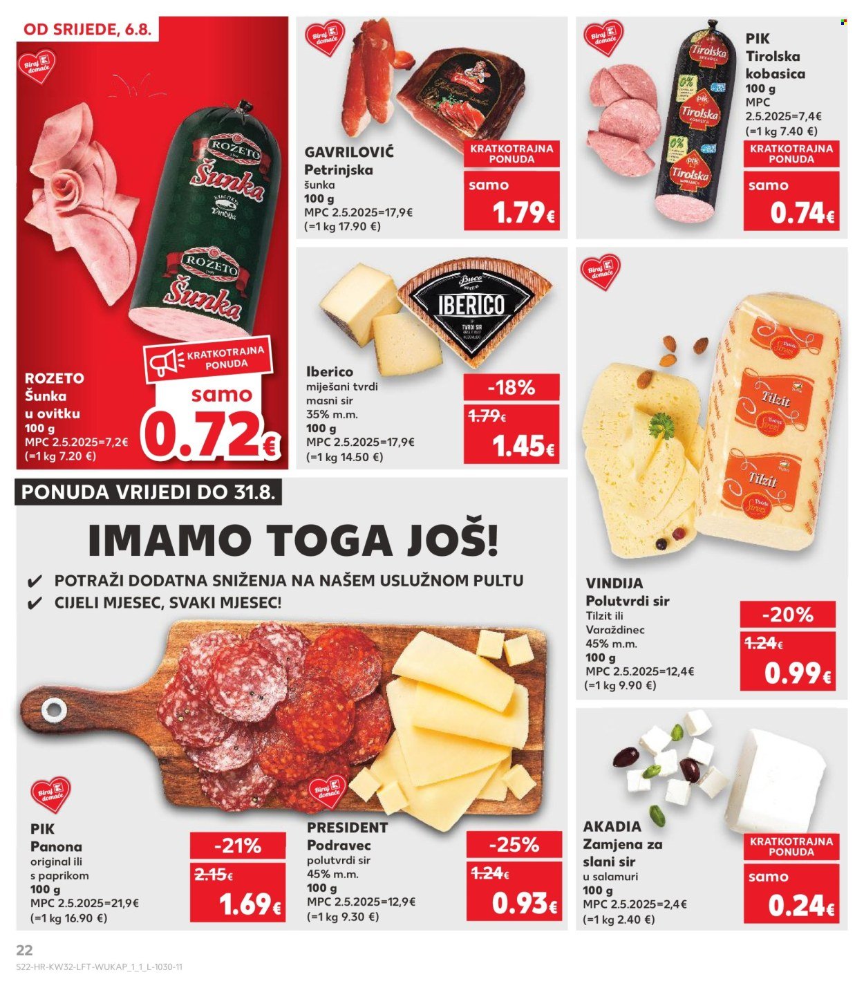 KAUFLAND katalog - Od srijede 06.08.2025.