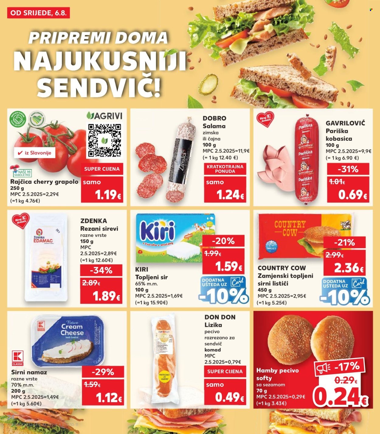 KAUFLAND katalog - Od srijede 06.08.2025.