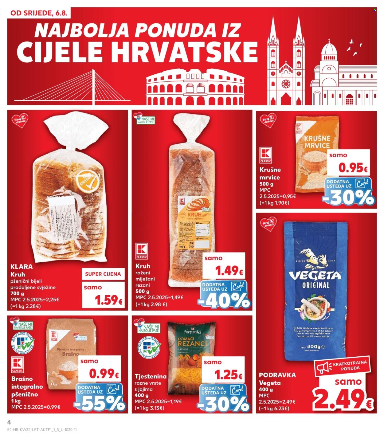 KAUFLAND katalog - Od srijede 06.08.2025.