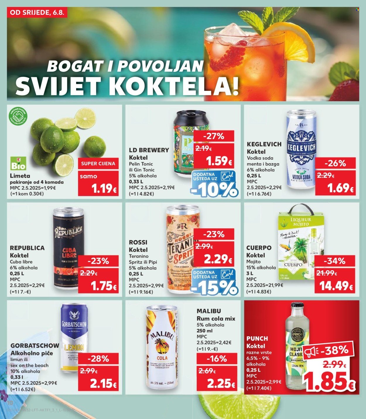 KAUFLAND katalog - Od srijede 06.08.2025.