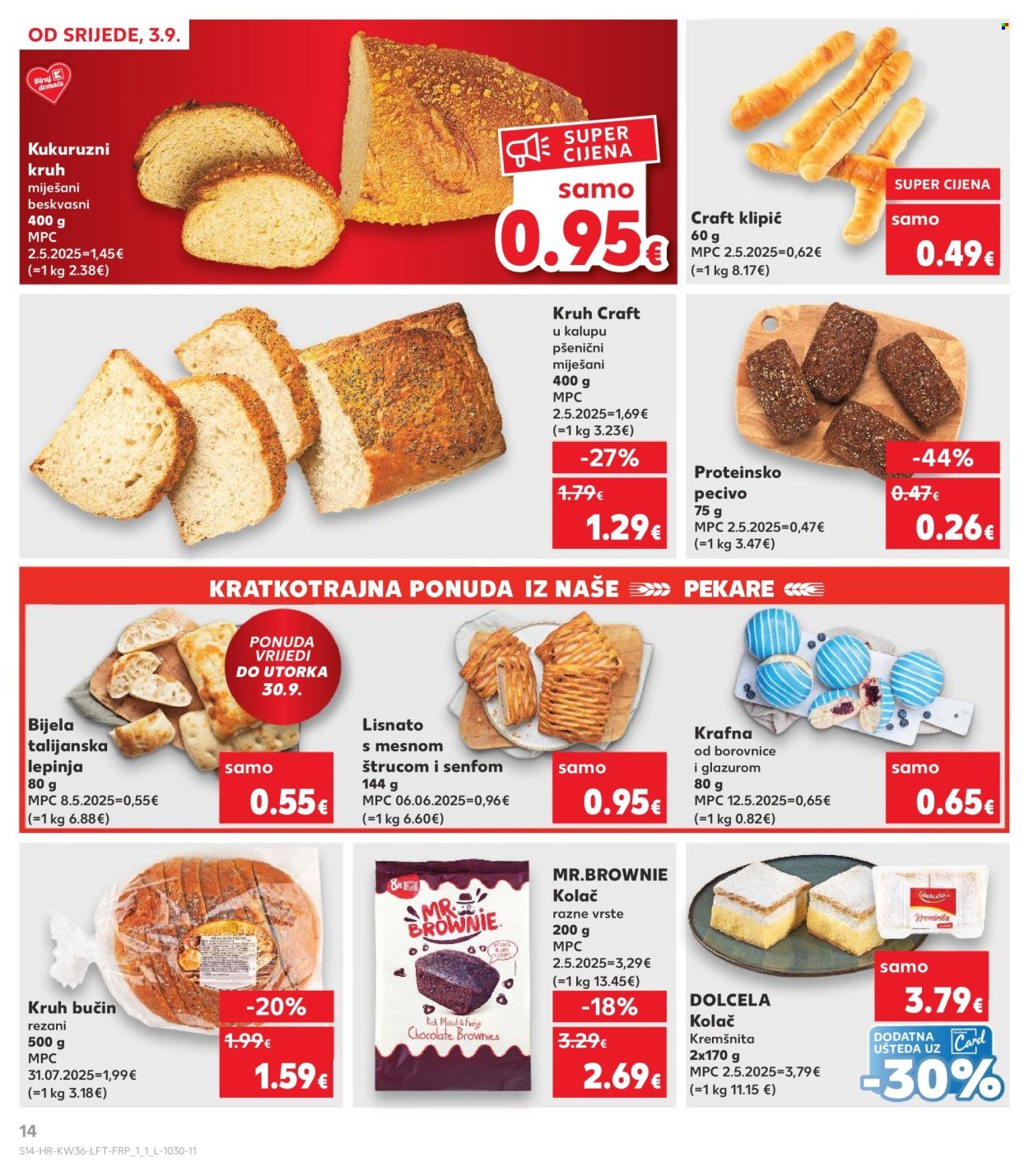 KAUFLAND katalog - Od srijede 03.09.2025.