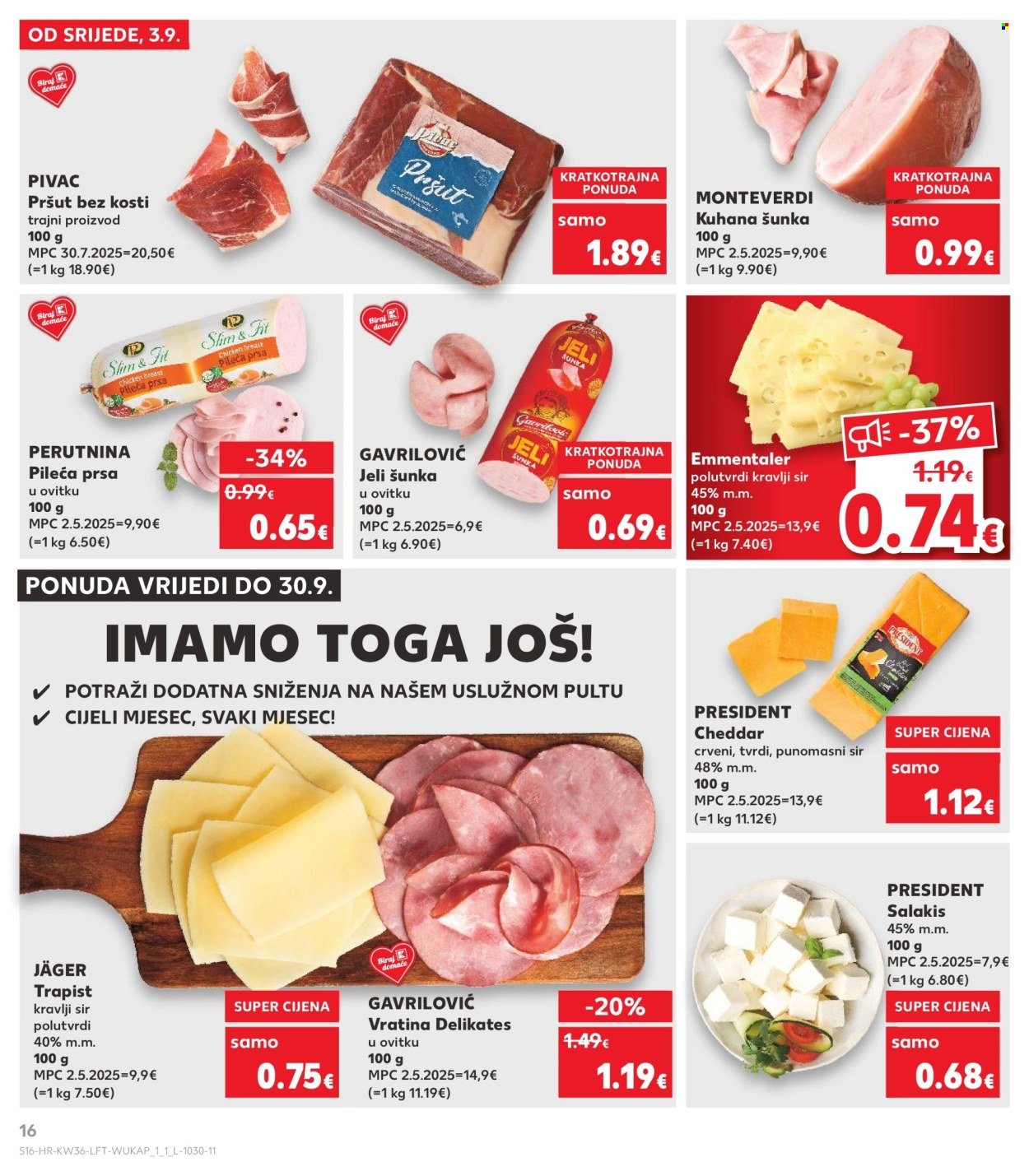KAUFLAND katalog - Od srijede 03.09.2025.