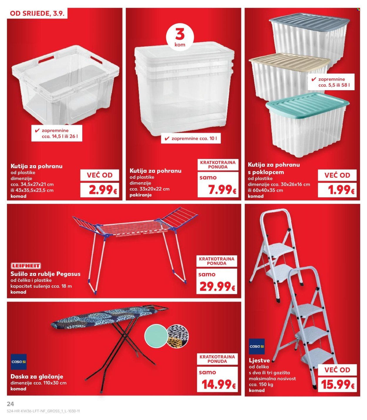 KAUFLAND katalog - Od srijede 03.09.2025.