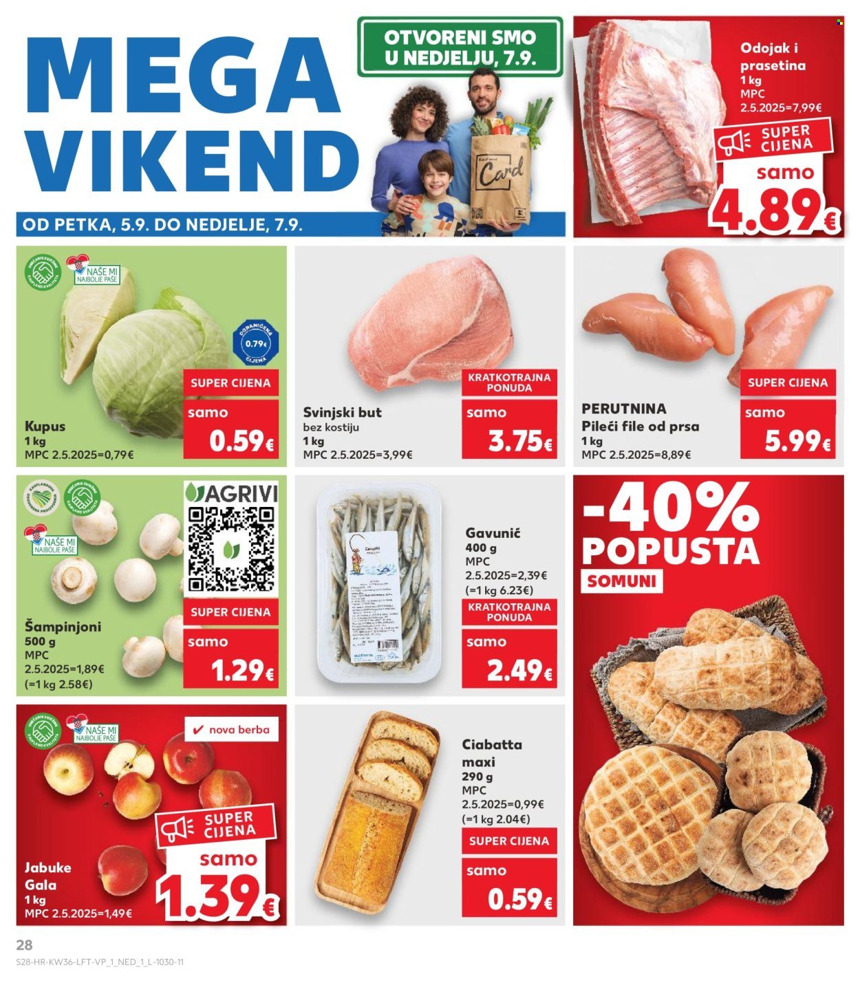 KAUFLAND katalog - Od srijede 03.09.2025.
