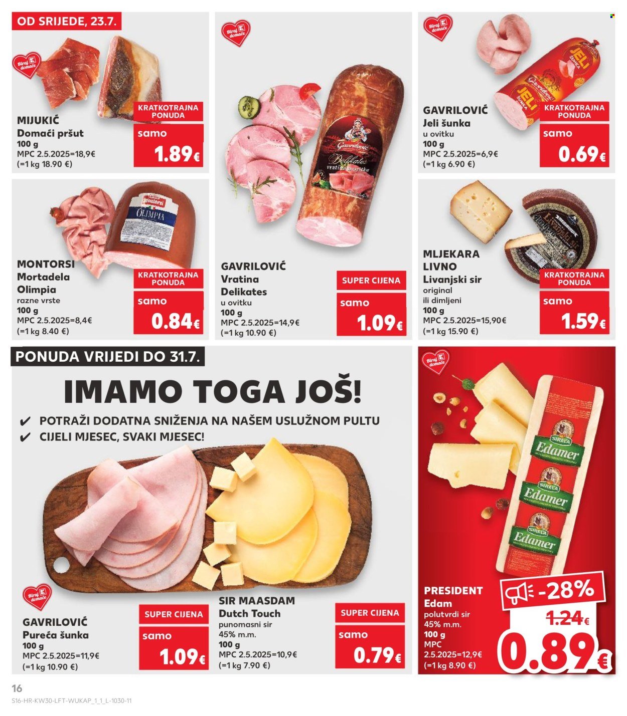KAUFLAND katalog - Od srijede 23.07.2025.