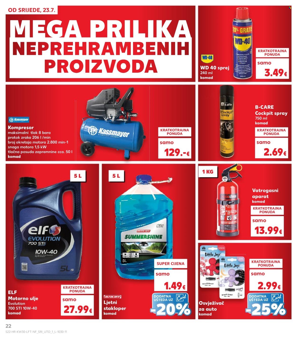 KAUFLAND katalog - Od srijede 23.07.2025.