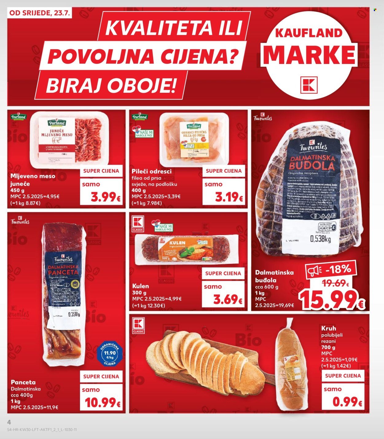 KAUFLAND katalog - Od srijede 23.07.2025.