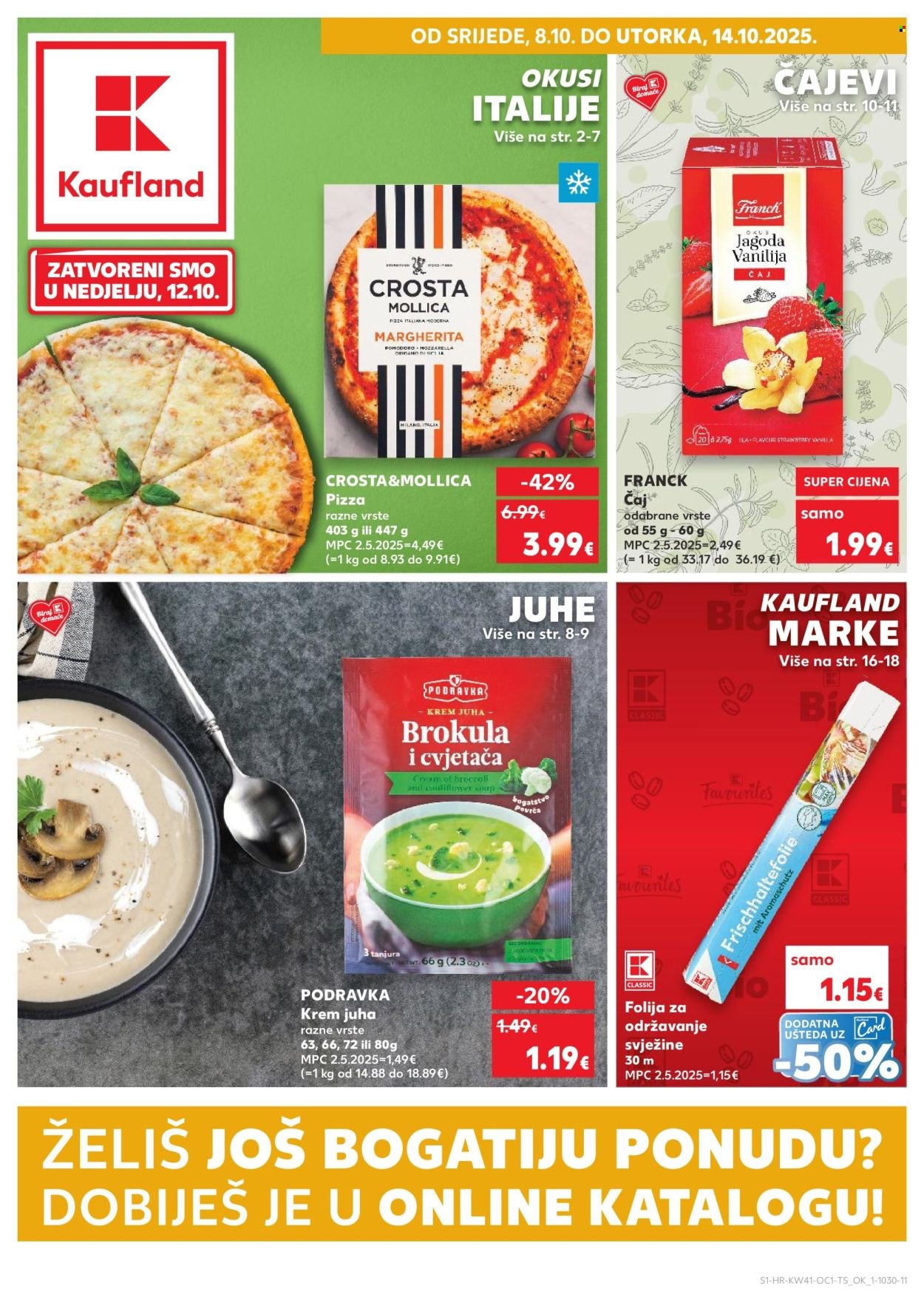 KAUFLAND katalog - Od srijede 08.10.2025.