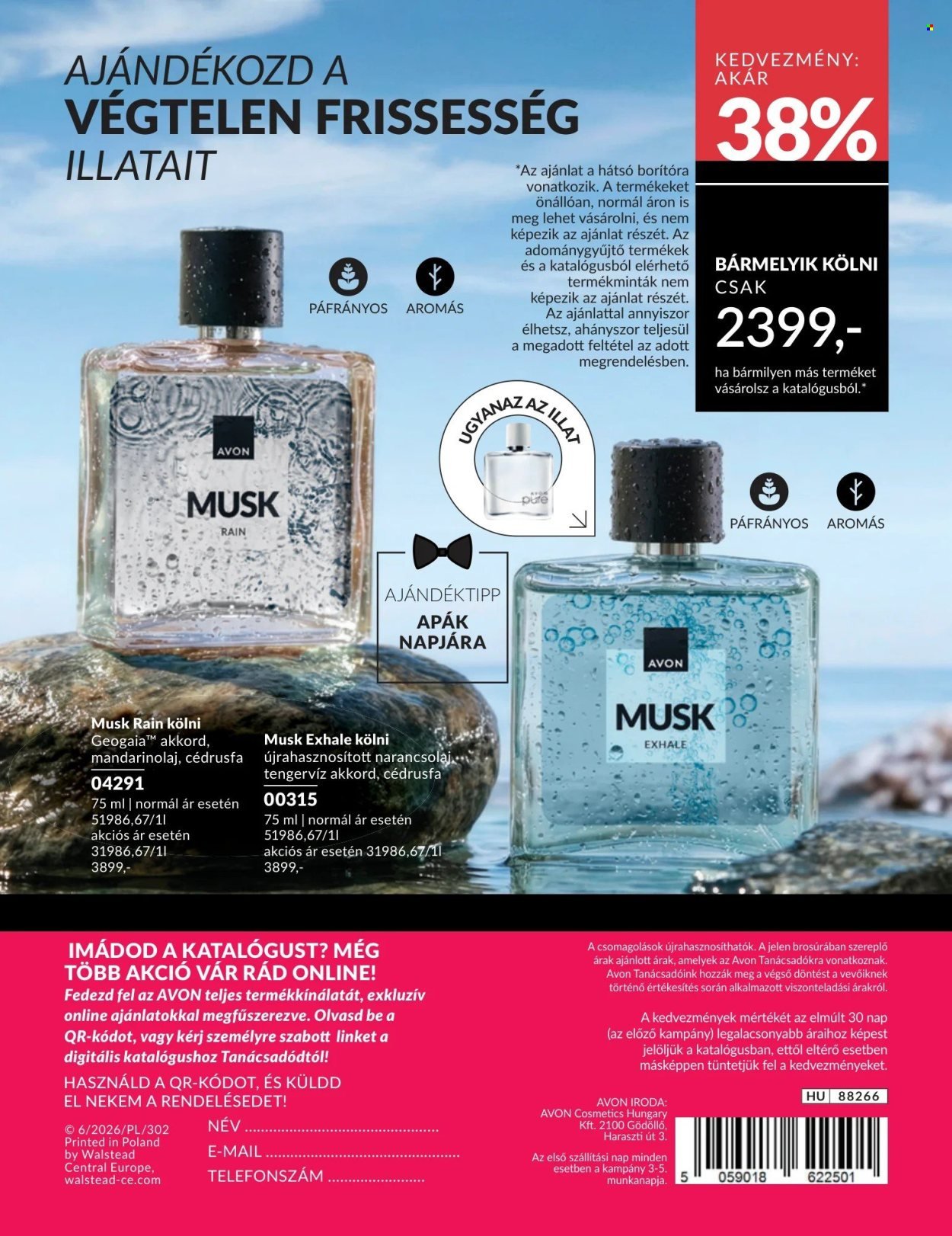 Avon akciós újság 2026.06.01 - 2026.06.30 | Minden Akció