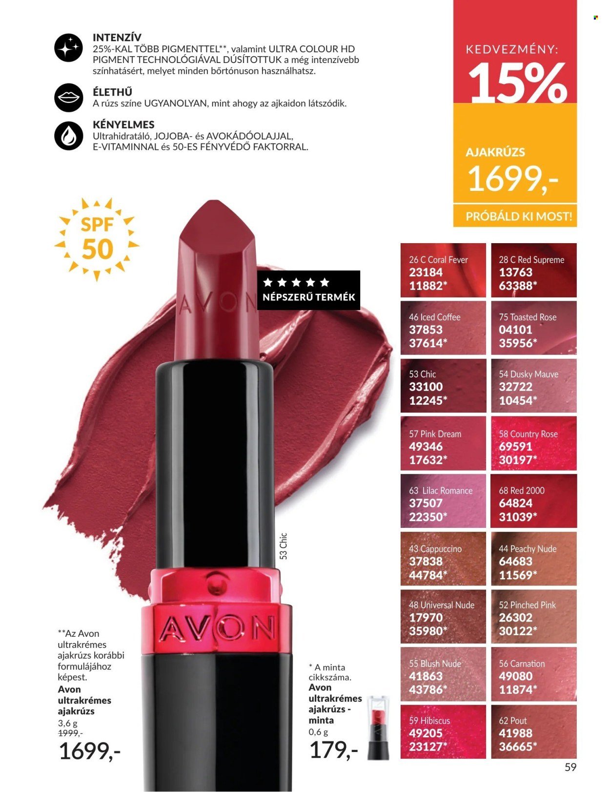 Avon akciós újság 2026.06.01 - 2026.06.30 | Minden Akció