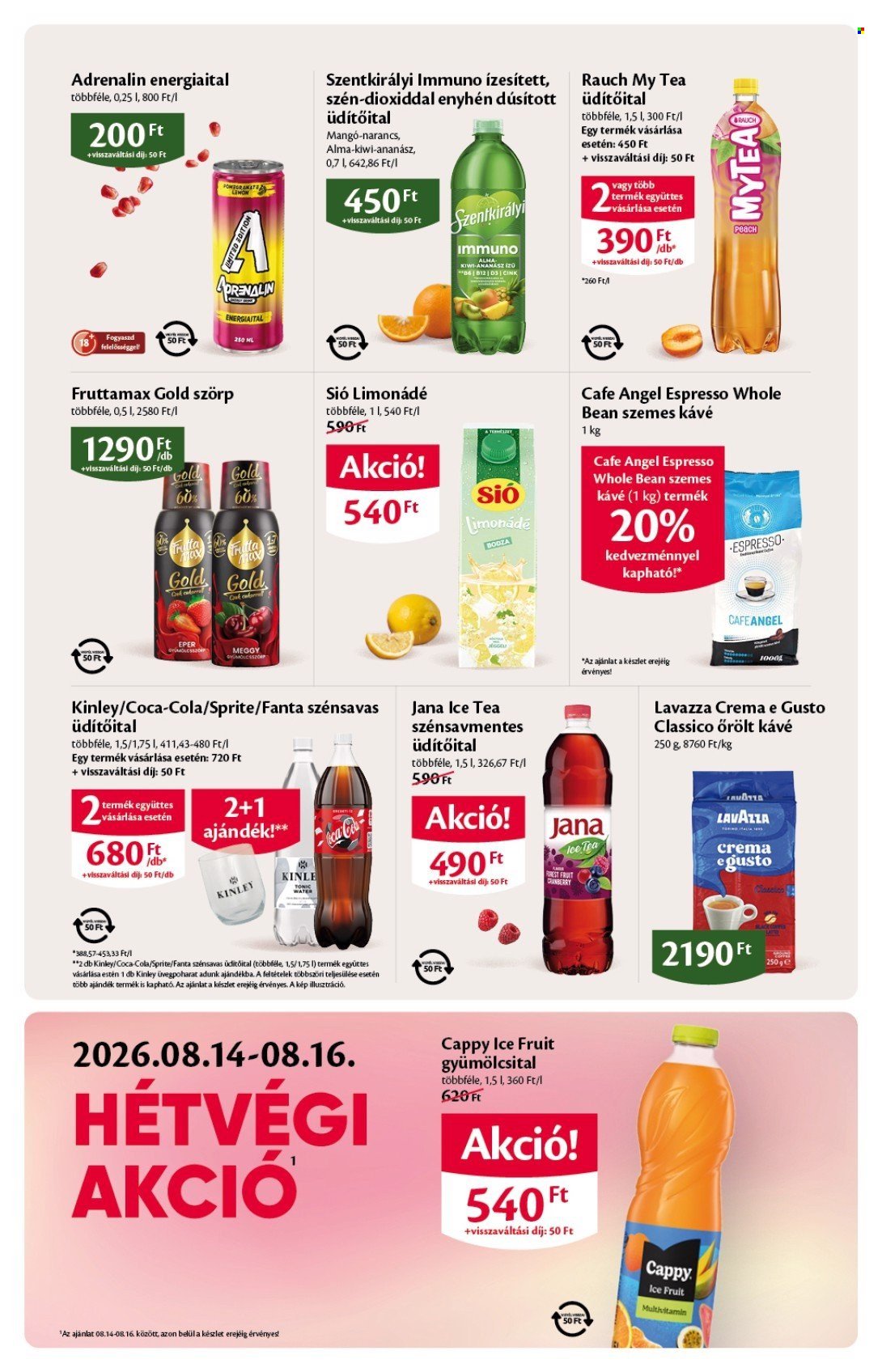 EcoFamily akciós újság 2026.08.06 - 2026.08.16 | Minden Akció