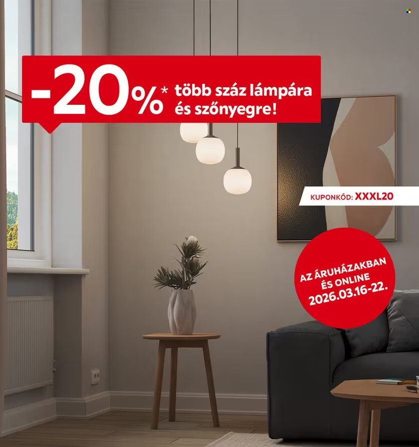 XXXLutz akciós újság 2026.03.16 - 2026.03.22 | Minden Akció (2026-03-16 - 2026-03-22)