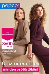 Pepco akciós újság - Divatos őszi árnyalatok