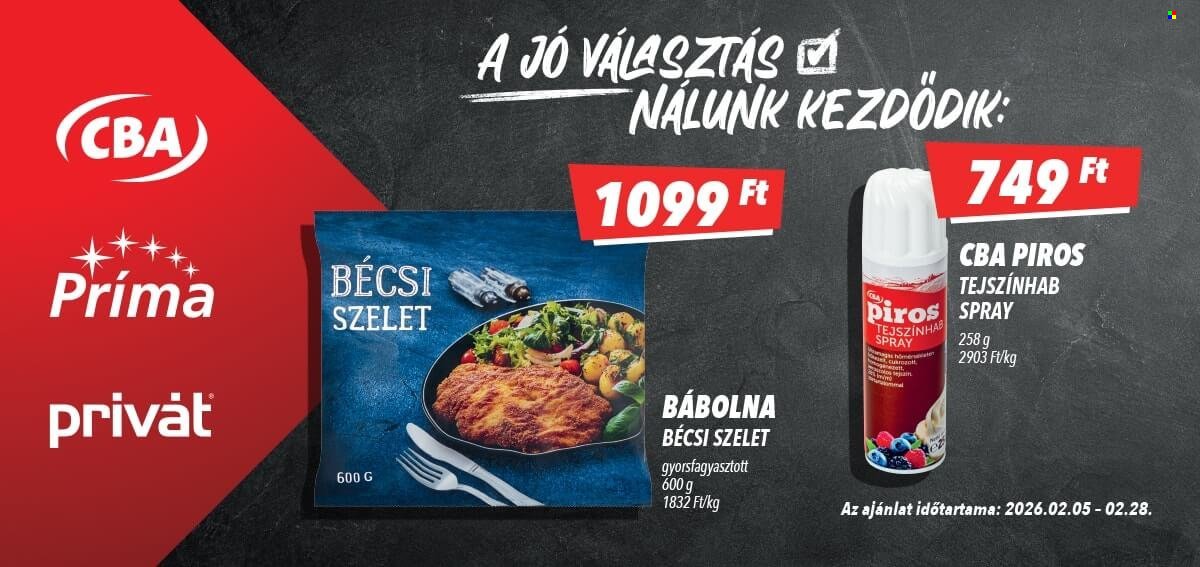 CBA akciós újság 2026.02.05 - 2026.02.28 | Minden Akció (2026-02-05 - 2026-02-28)