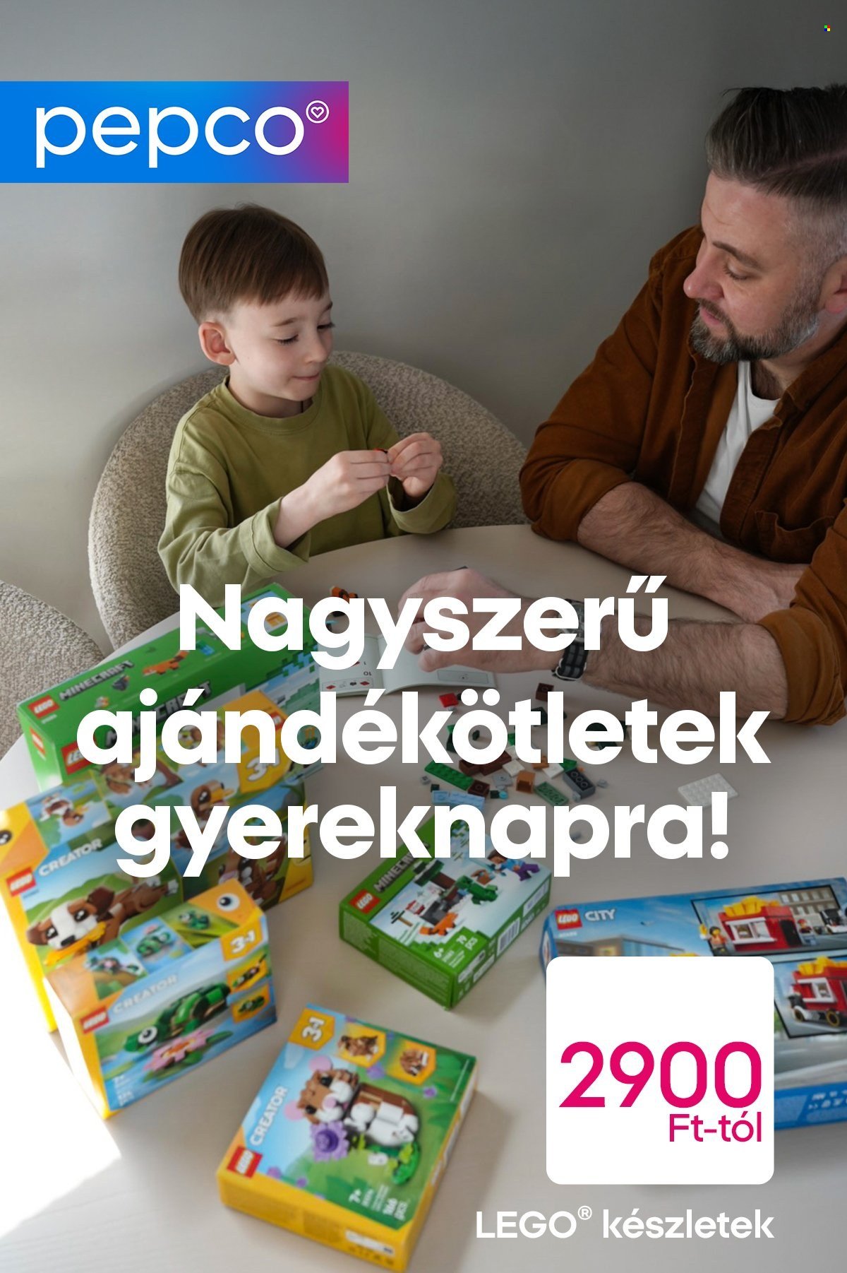 Pepco akciós újság - LEGO szetteket