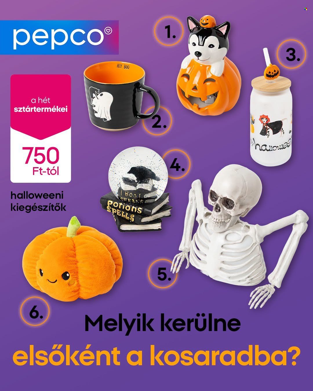 Pepco akciós újság - Halloween