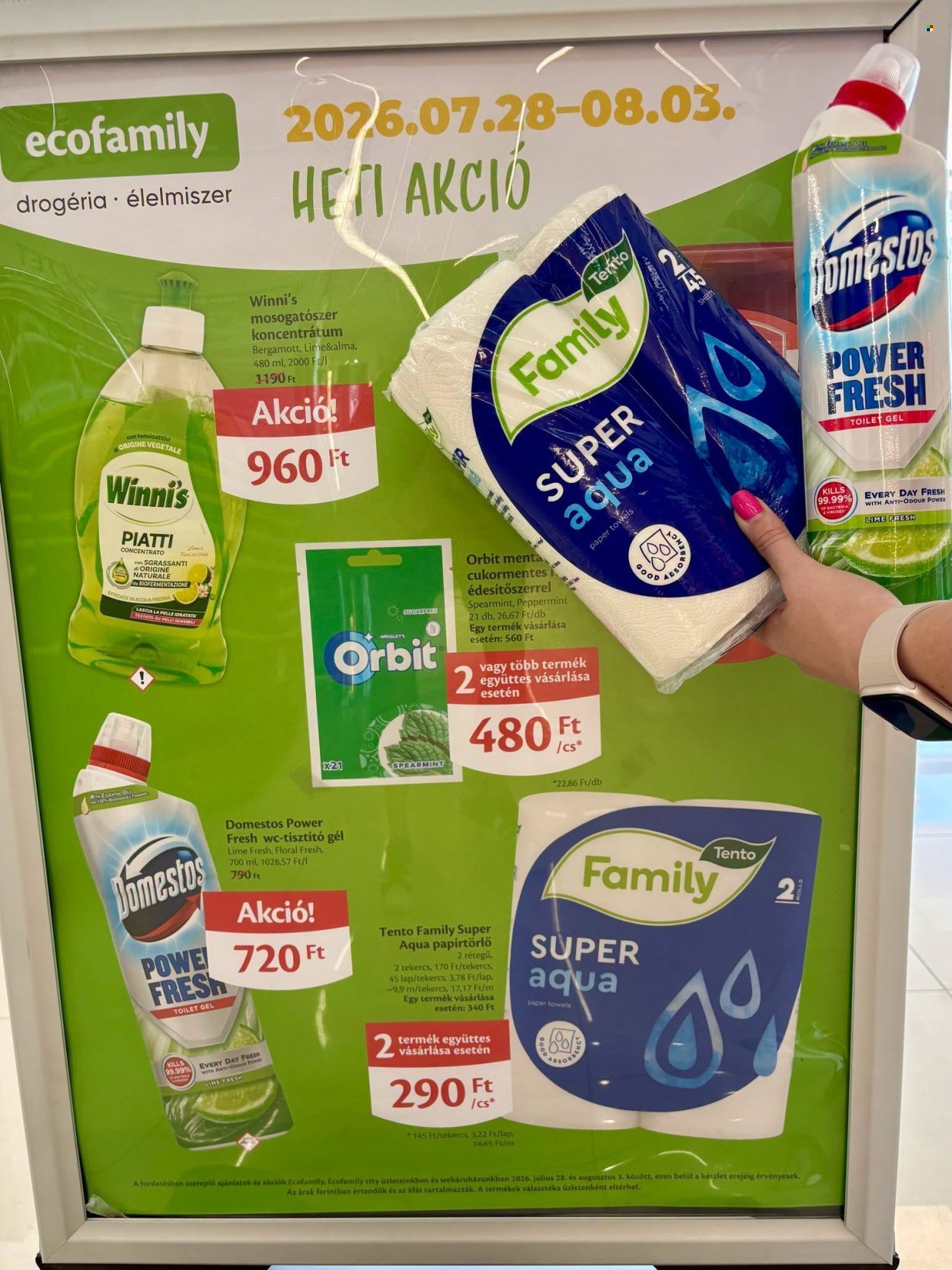 EcoFamily akciós újság 2026.07.28 - 2026.08.03 | Minden Akció