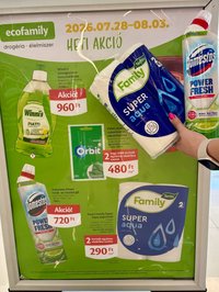 EcoFamily akciós újság 2026.07.28 - 2026.08.03 | Minden Akció
