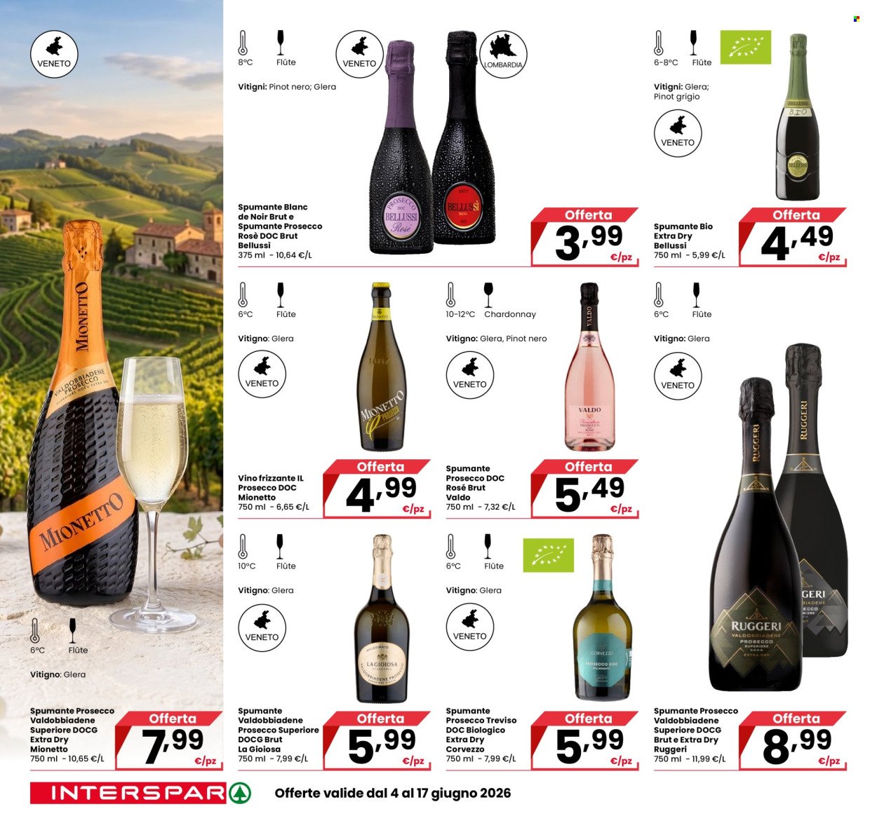 Volantino INTERSPAR - Catalogo Vini: Per brindare alla bella stagione