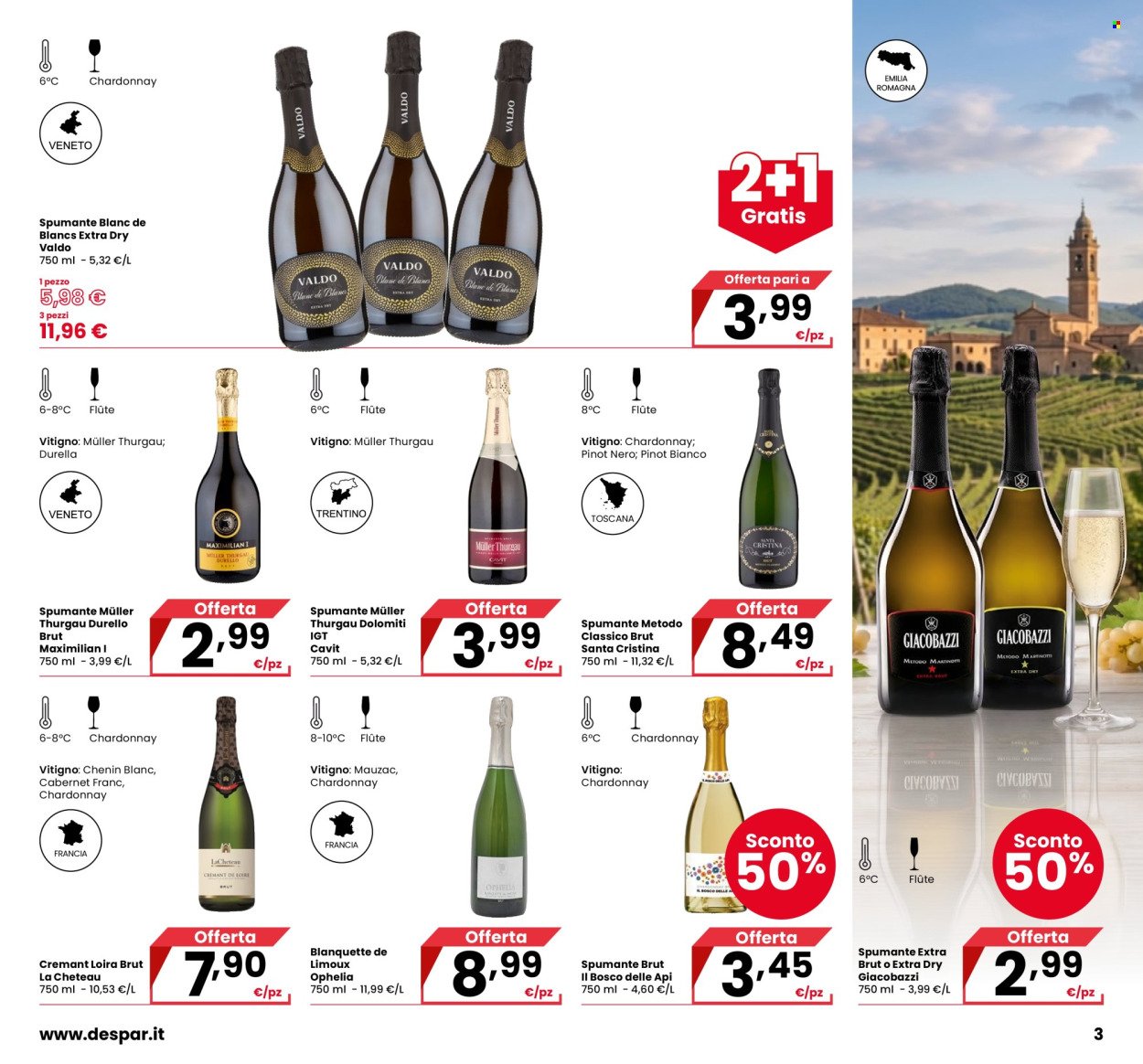 Volantino INTERSPAR - Catalogo Vini: Per brindare alla bella stagione