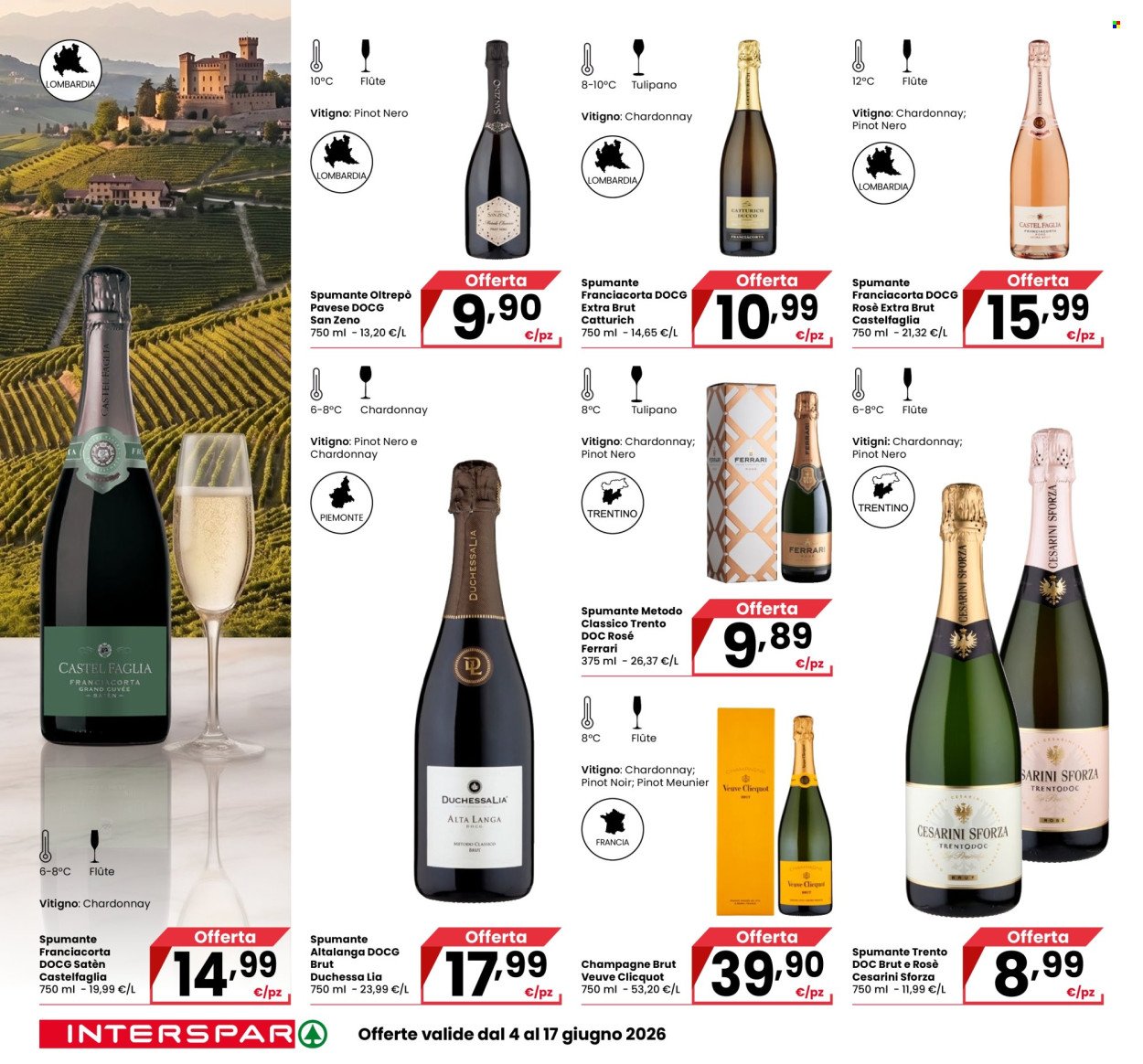 Volantino INTERSPAR - Catalogo Vini: Per brindare alla bella stagione