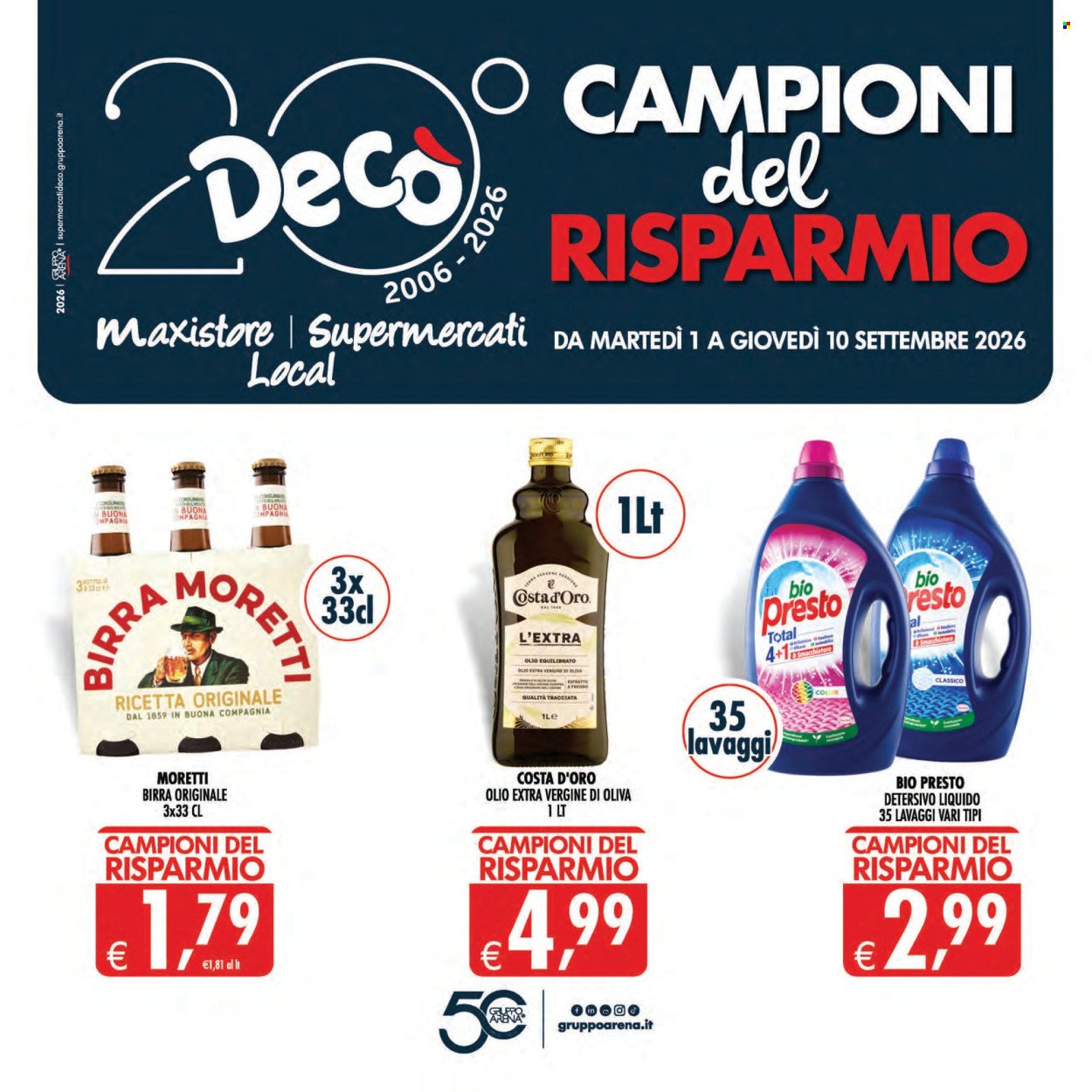 Volantino DECO - Da martedì 1 2026