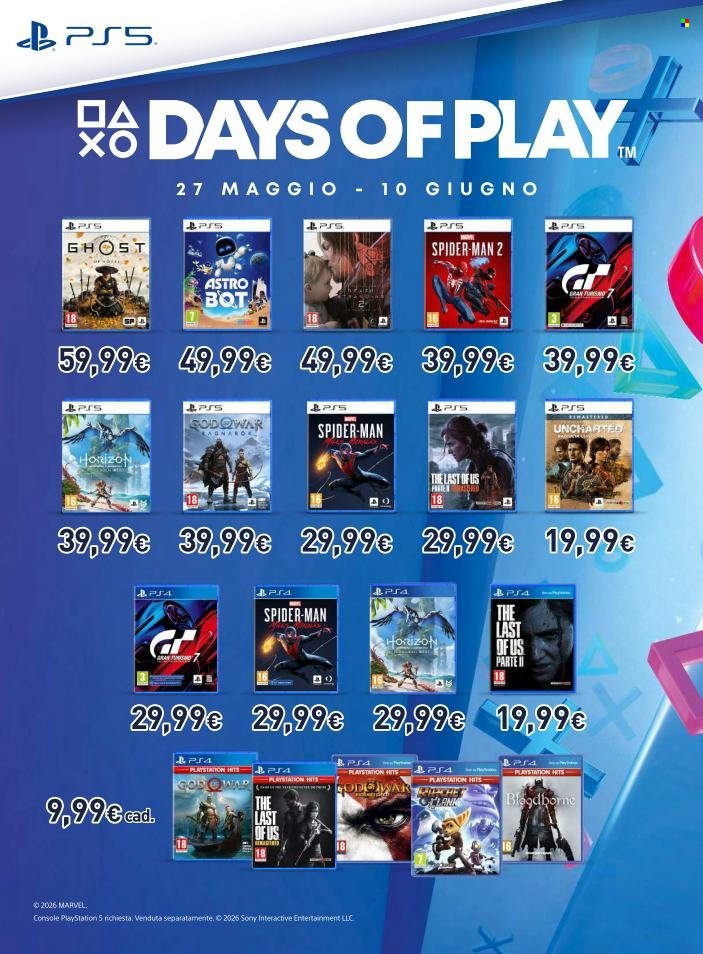 Volantino UNIEURO - Speciale Games