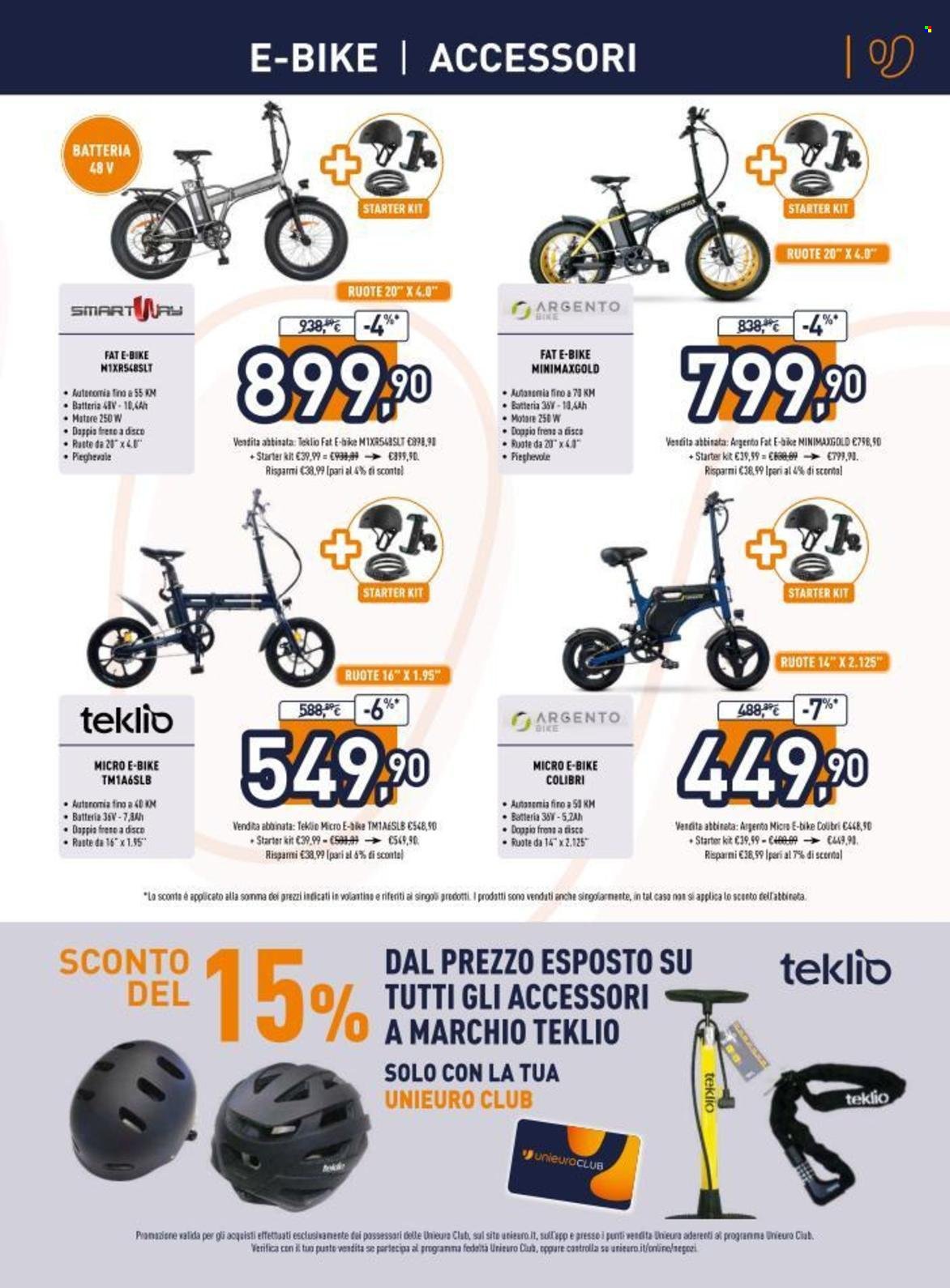 Volantino UNIEURO - Tempo libero