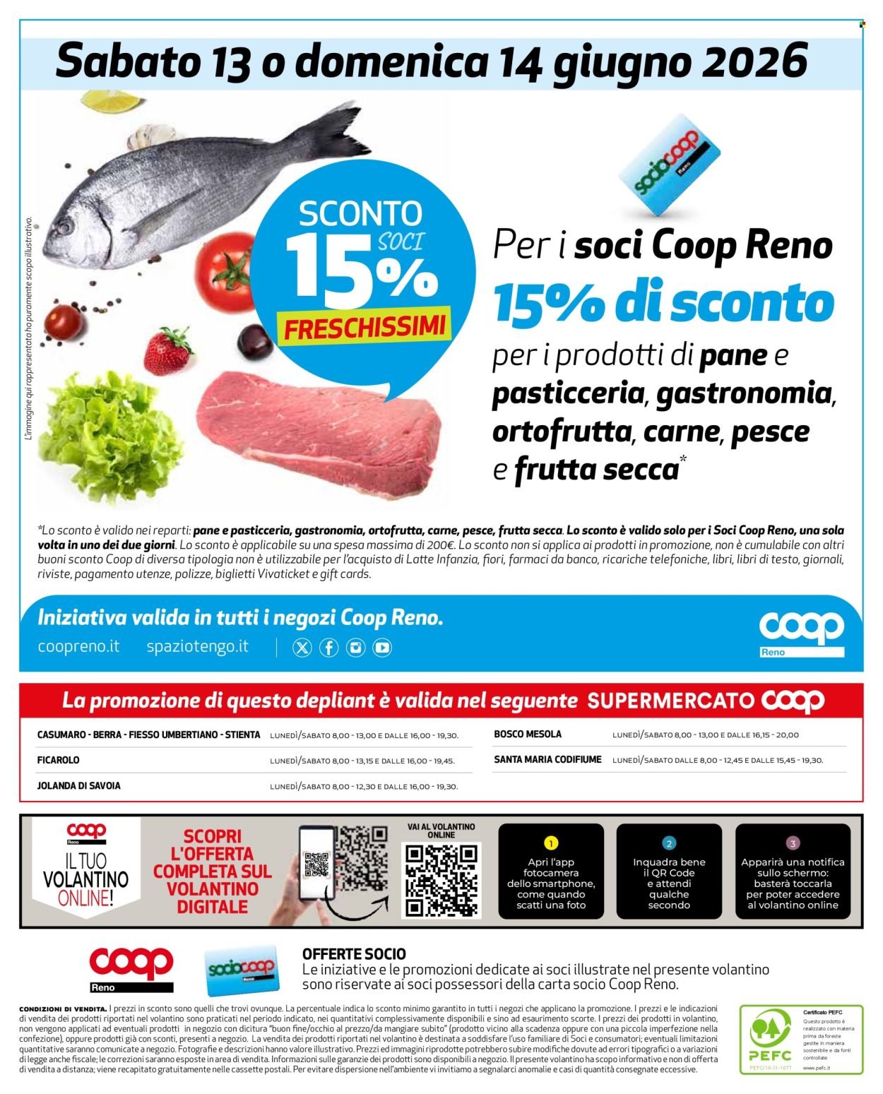 Volantino COOP - Prezzi ribassati soci