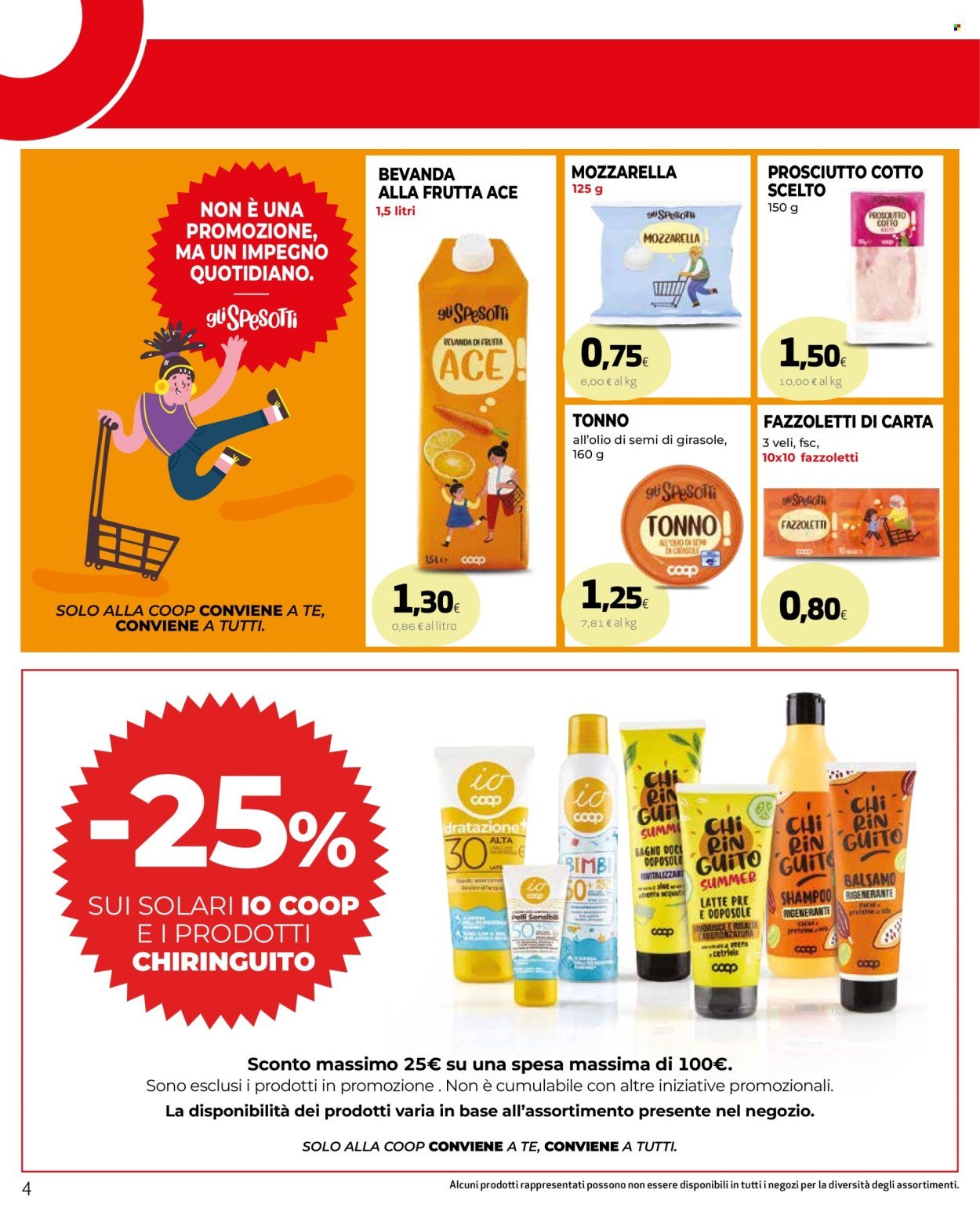 Volantino COOP - Prezzi ribassati soci
