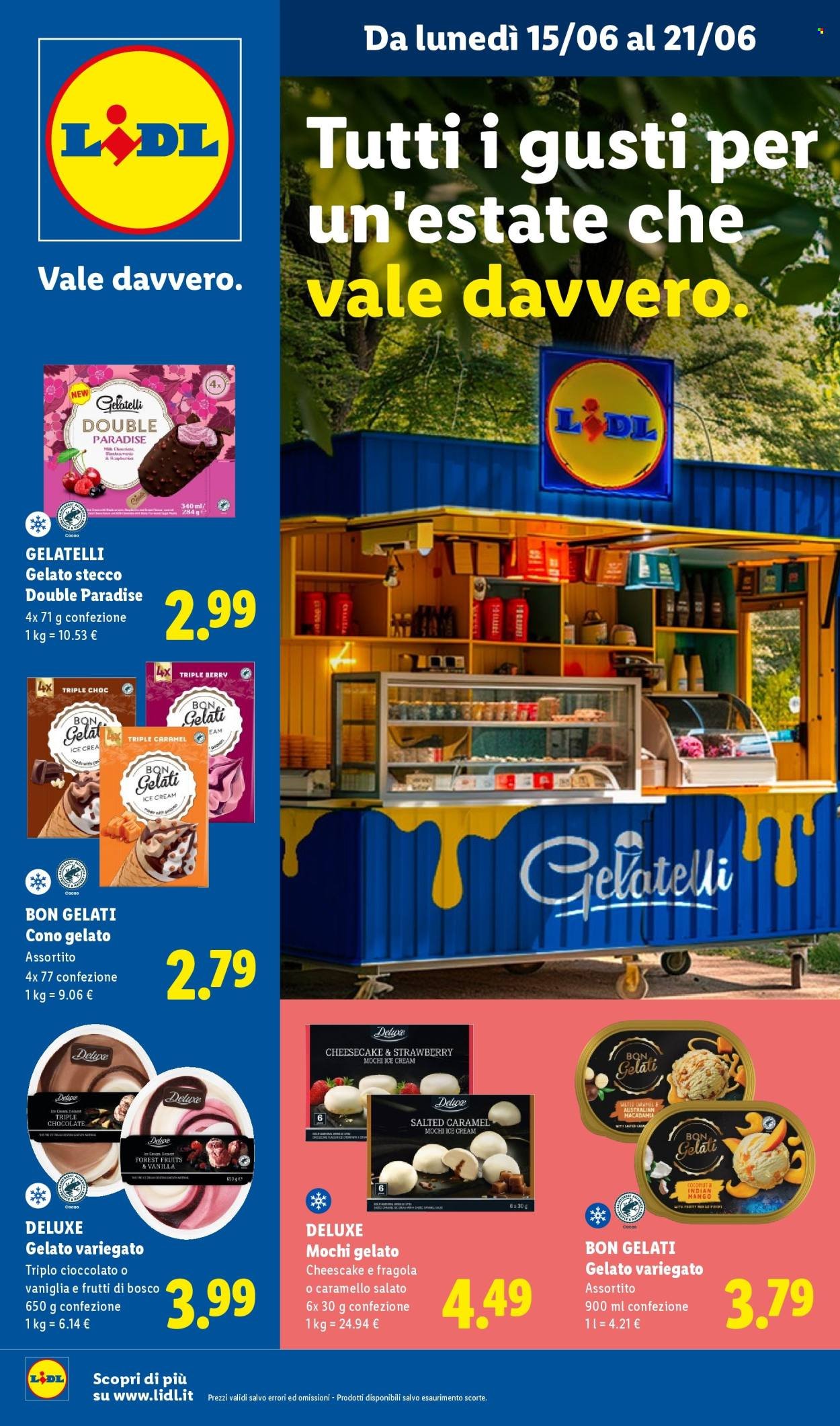 Volantino LIDL - Tutti i gusti dell'estate