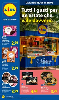Volantino LIDL - Tutti i gusti dell'estate