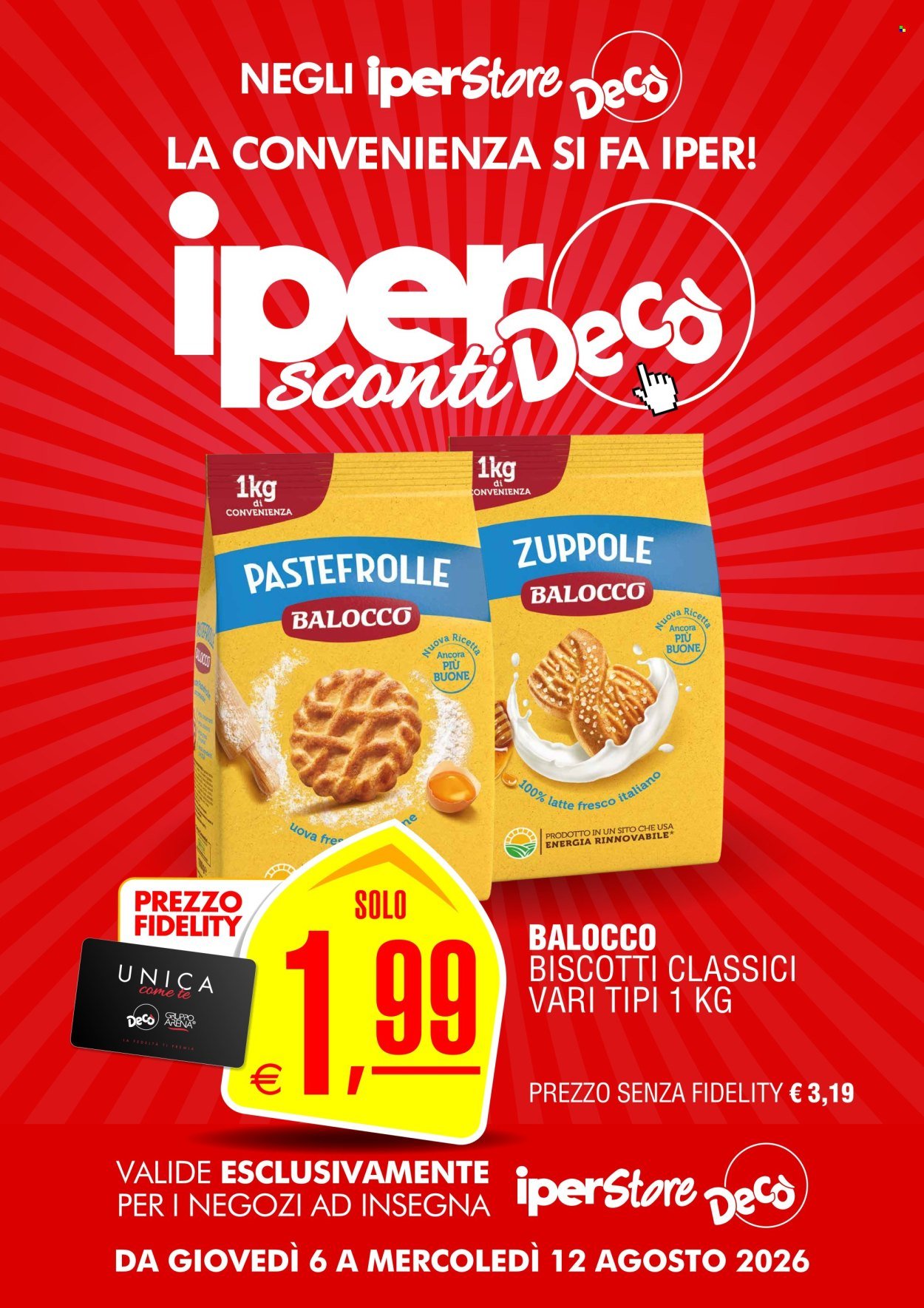 Volantino DECO - Da giovedì 6 2026