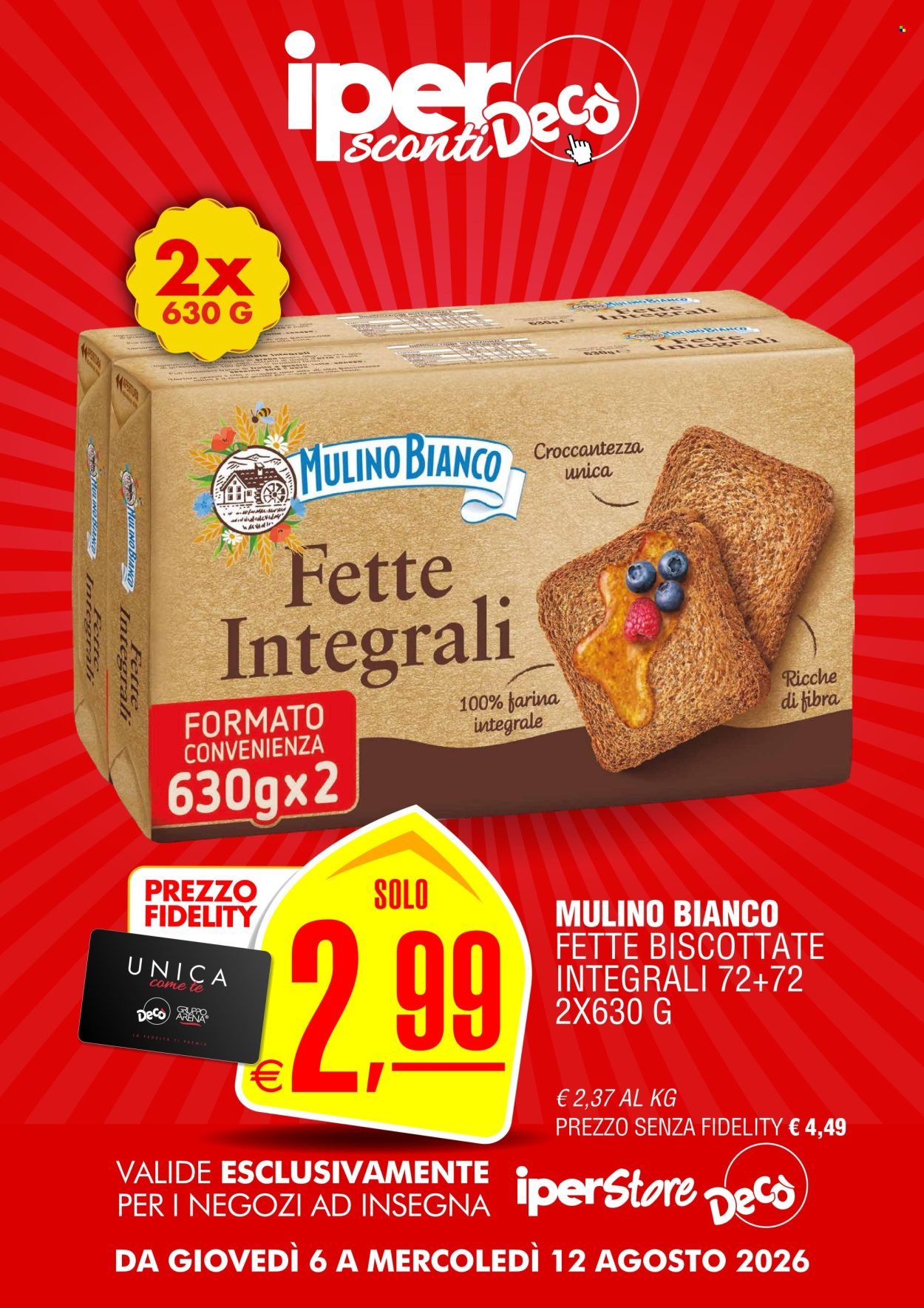 Volantino DECO - Da giovedì 6 2026