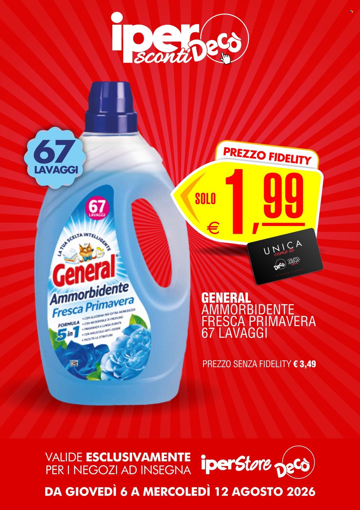 Volantino DECO - Da giovedì 6 2026