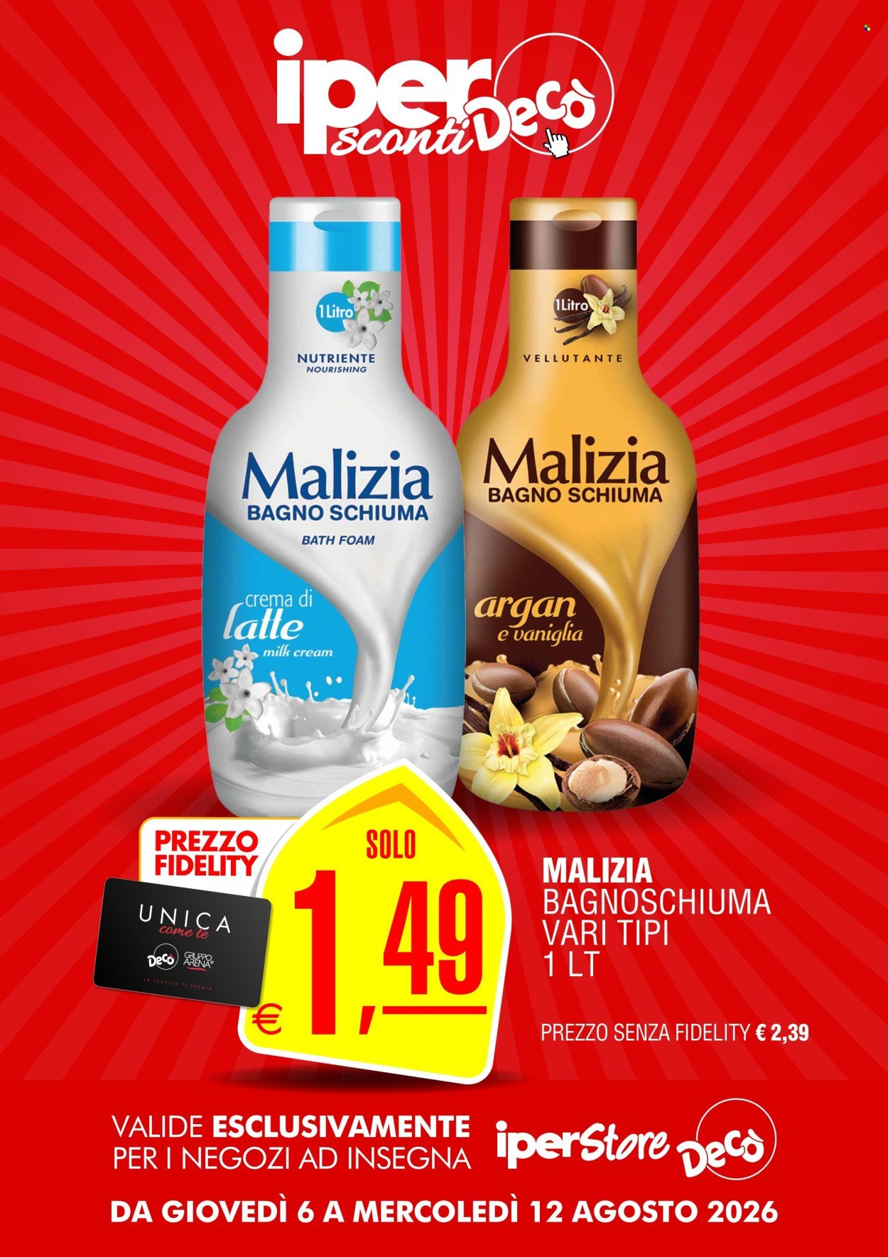 Volantino DECO - Da giovedì 6 2026