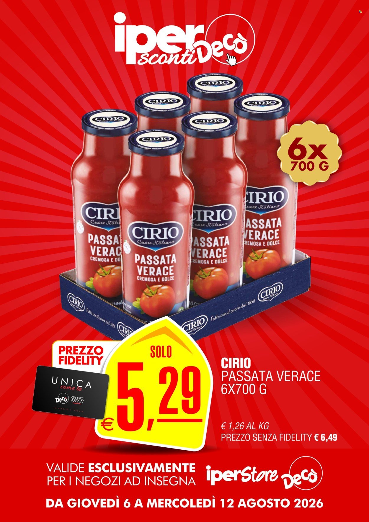 Volantino DECO - Da giovedì 6 2026