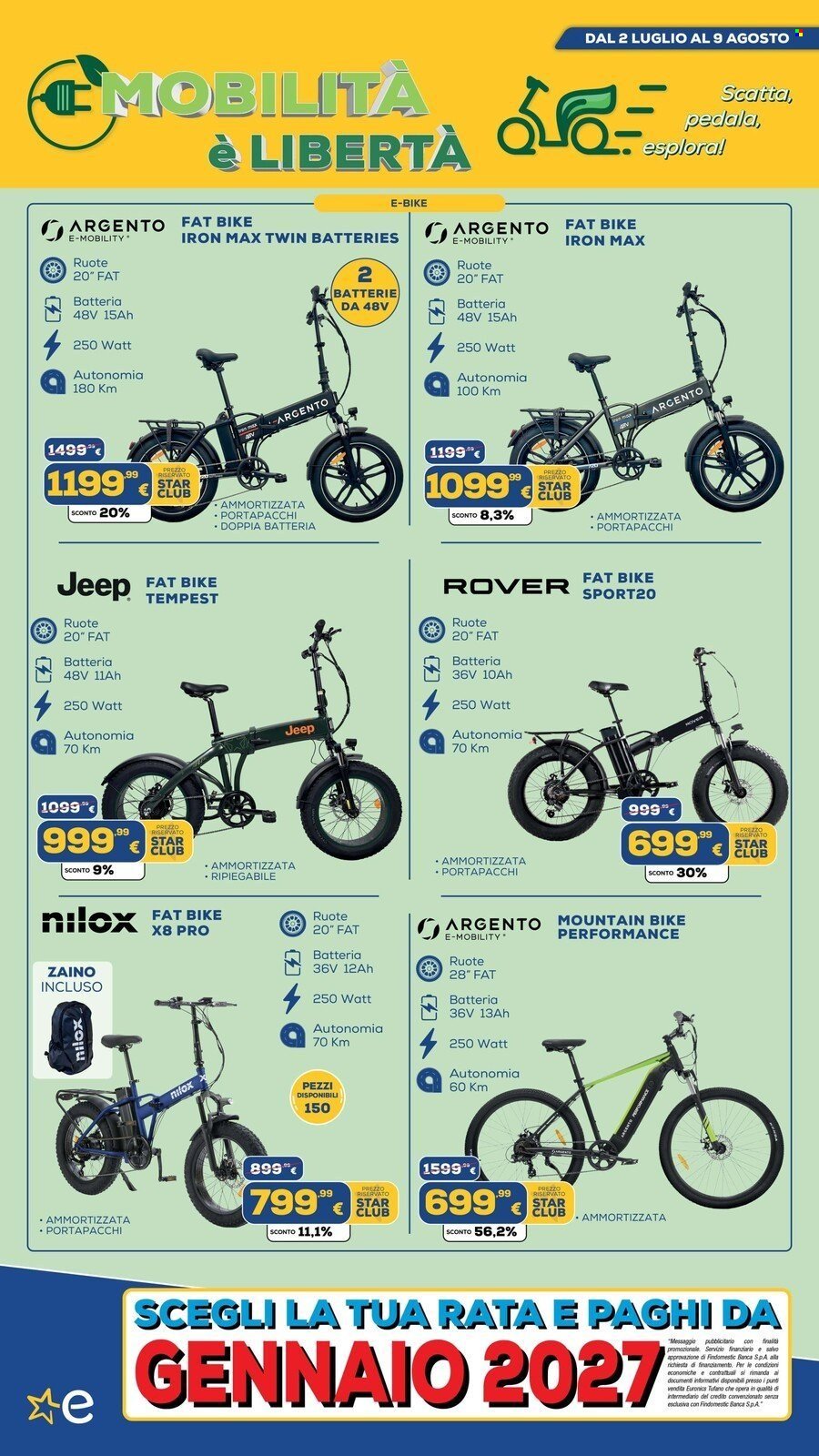 Volantino EURONICS - Mobilità è libertà