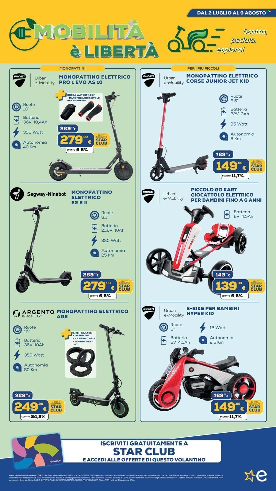 Volantino EURONICS - Mobilità è libertà