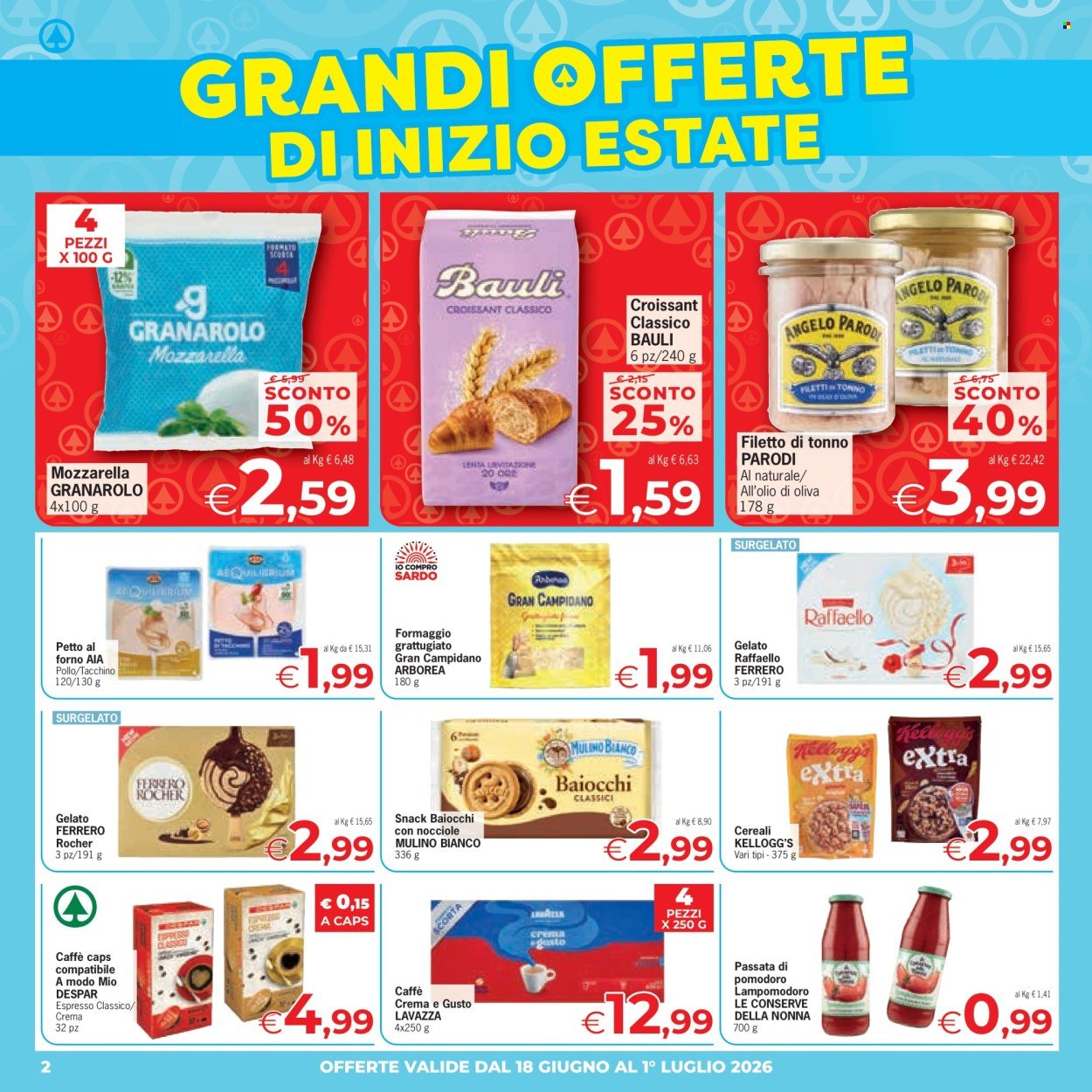 Volantino EUROSPAR - Da giovedì 18 giugno 2026